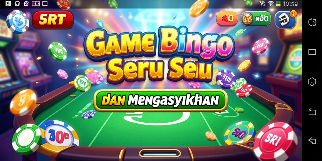 Tampilan gameplay Bingo yang menarik di 5RT.
