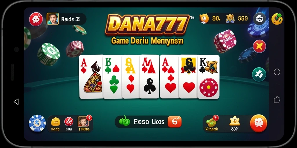 Tampilan gameplay DANA777 yang menarik dan interaktif.