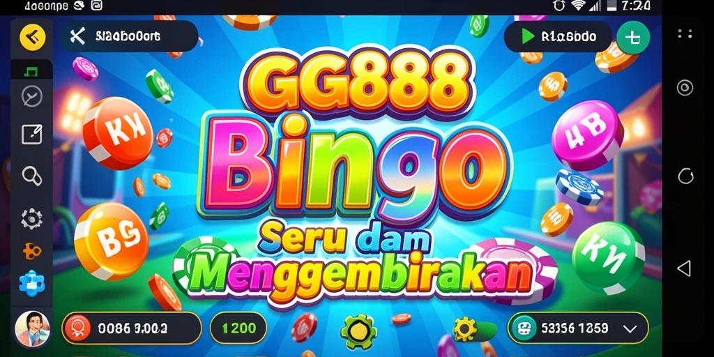 Screenshot game GGG888 yang menunjukkan keseruan gameplay Bingo.