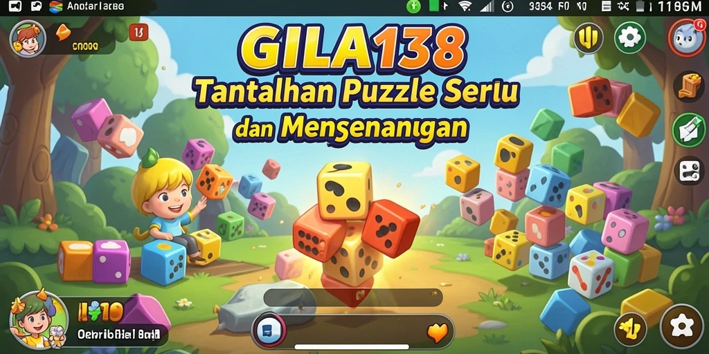 Gameplay menarik dari GILA138 dengan berbagai tantangan Puzzle.